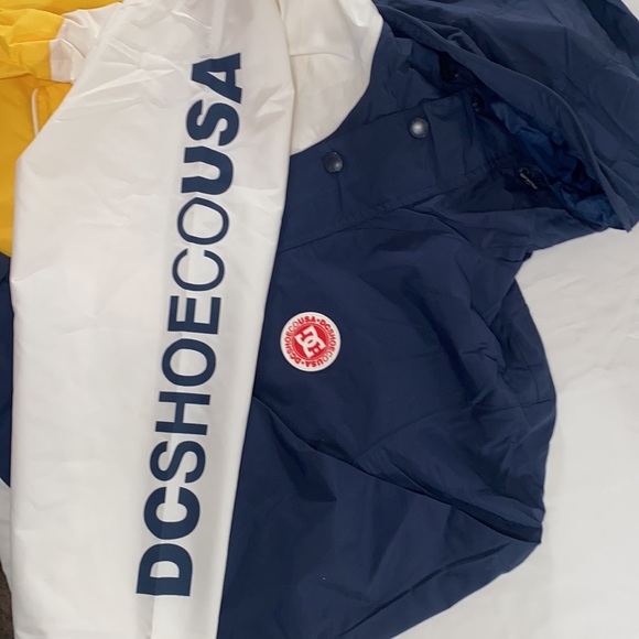 DCSHOECOUSA Mens Wind-Breaker Hoodie Polyester Blend Size Large NWT - Picture 6 of 6